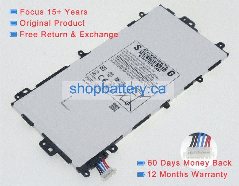 Galaxy note 8.0 n5120 battery store, samsung 17.25Wh batteries for canada - Click Image to Close