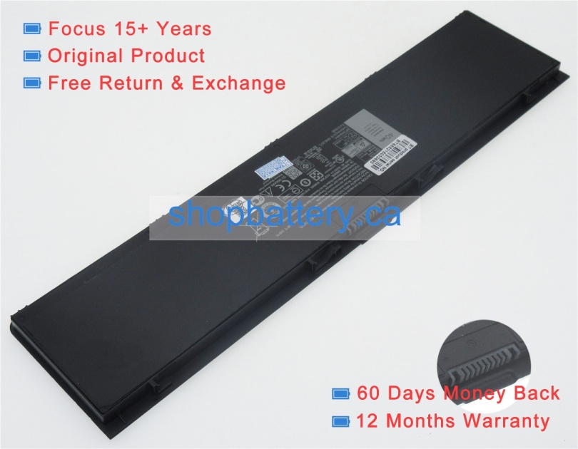 Latitude e7440 batterie store, dell 40Wh batteries - Cliquez sur l'image pour la fermer