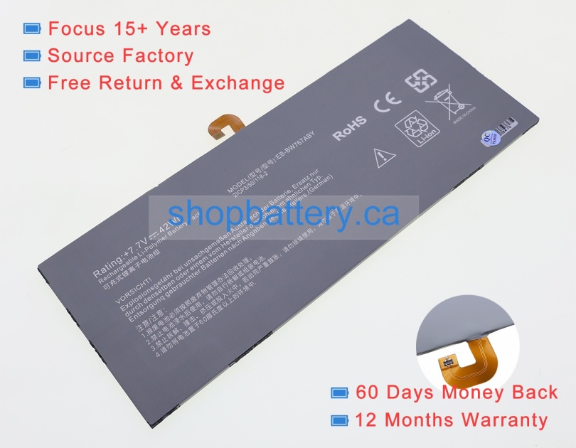 Galaxy np767xcm-k02ca battery store, samsung 42Wh batteries for canada - Click Image to Close