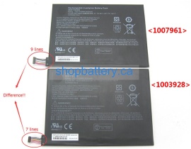 Mh46117 battery store, hp 3.8V 35Wh batteries for canada